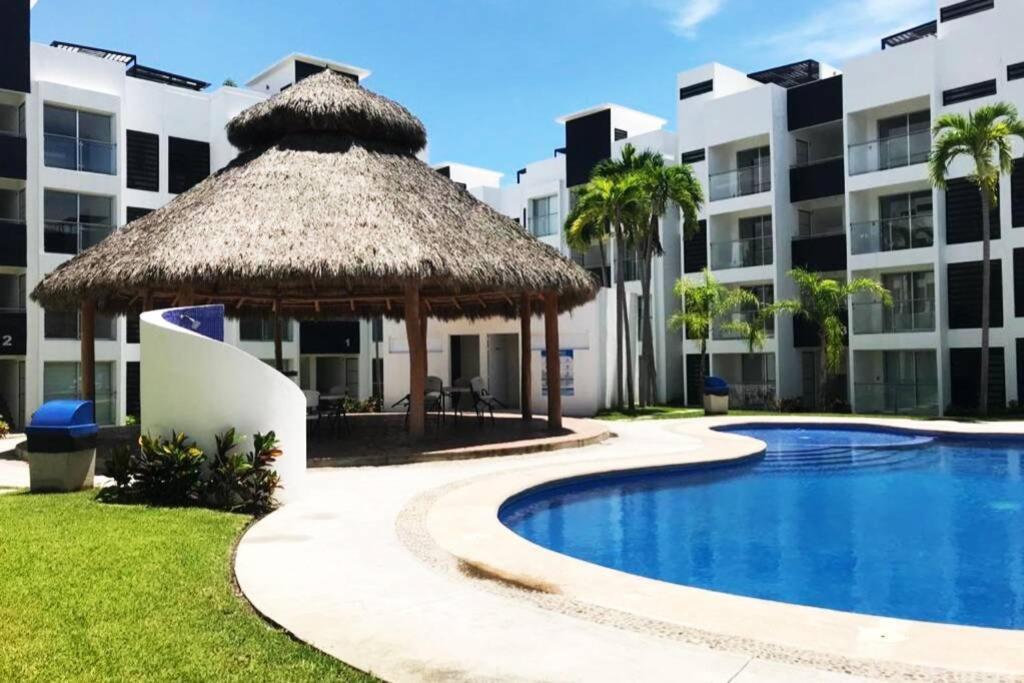 ¡Nuevo! Hermoso Departamento Con Alberca. Manzanillo Eksteriør bilde